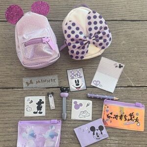 Real Littles Backpack Set - Minnie and Mickey Mouse